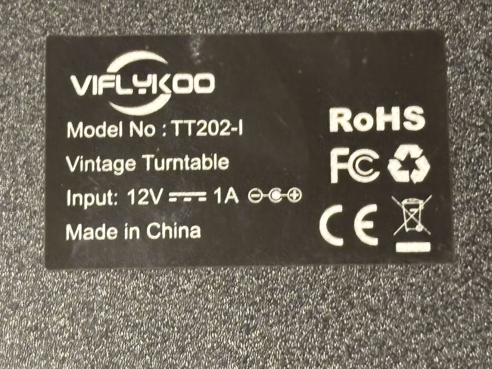 Gramofon VIFLYKOO TT202-1