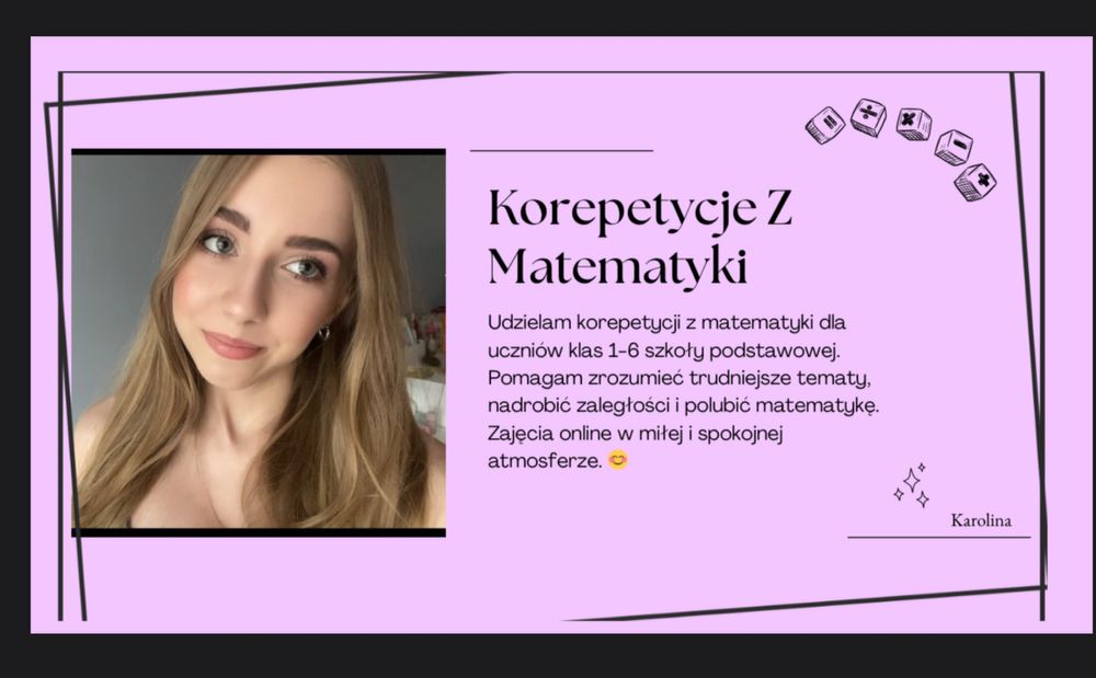 Korepetycje Matematyka