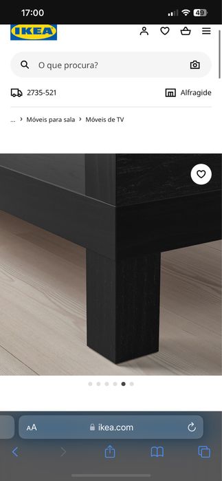 Movel de centro ou para Tv em preto