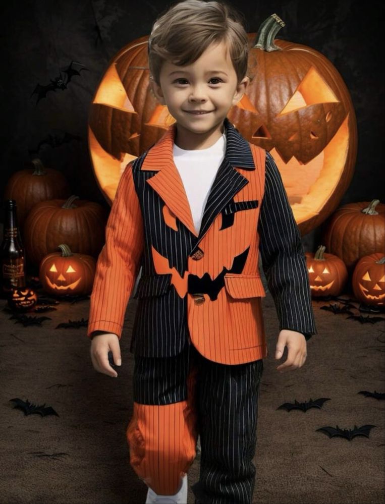 Fato de abóbora/ Halloween