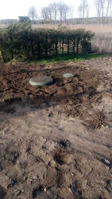 Montaż oczyszczalni,zbiornik bez/odpływowy,drenaż,przyłącza,kanaliza