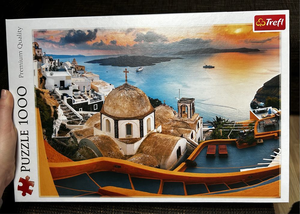 Puzzle 1000 Bajkowe Santorini Trefl