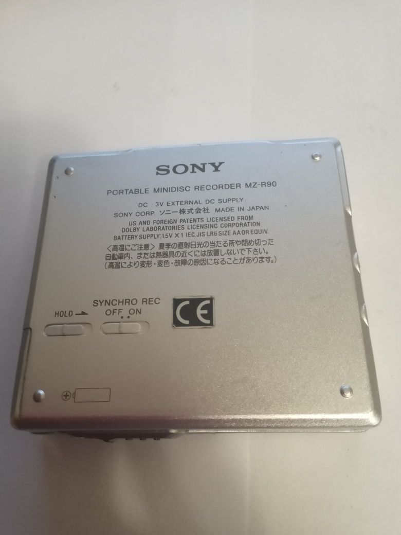 Минидиск- плеер SONY,пишущий, отл. состояние, всё работает, JAPAN!