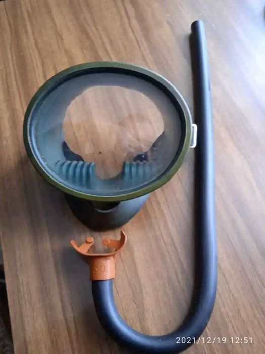 Маска для підводного плавання, пірнання з трубкою