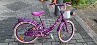Rower 16 fioletowy dziewczęcy