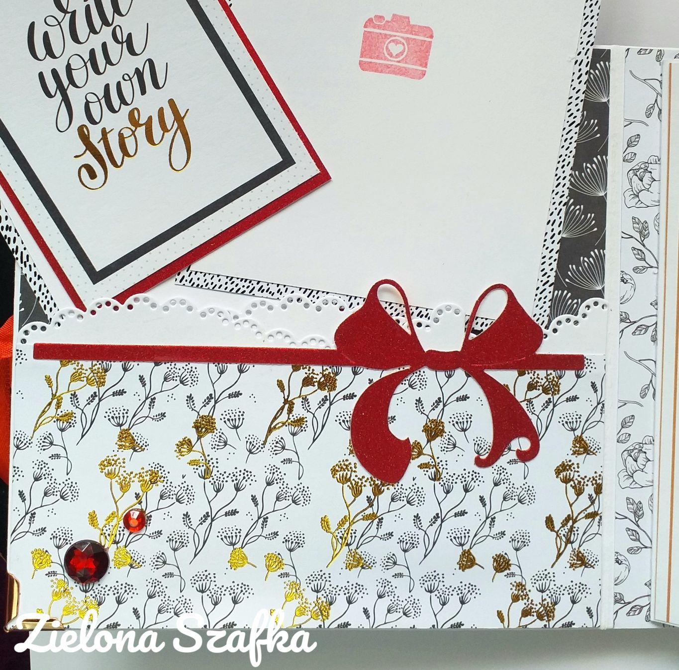 Album scrapbooking, dzień nauczyciela, urodziny, ślub