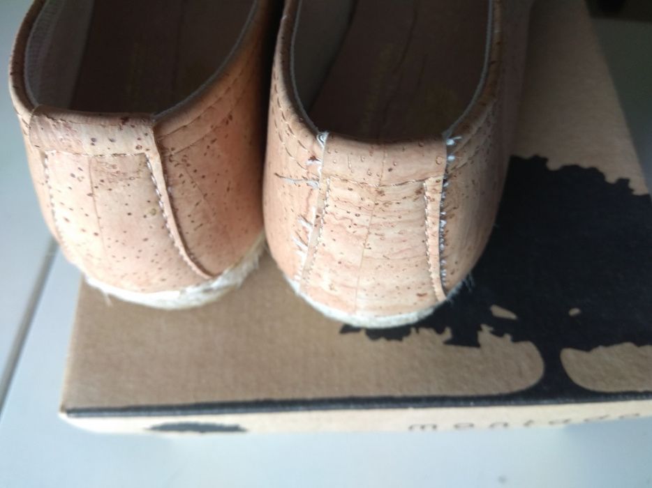 Calcado em Cortiça da Marca Montado fabricado em Portugal