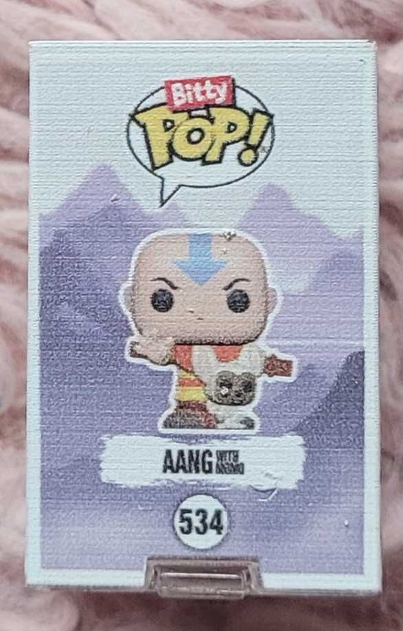 Bitty Funko POP Aang with Momo Avatar The Last Airbender #534