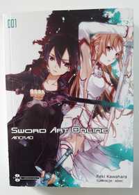 Książka ,,Sword Art Online Aincard,, Reki Kawahara