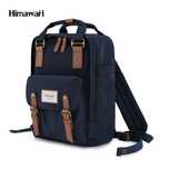 modny granatowy plecak sportowy z miejscem na laptopa - himawari