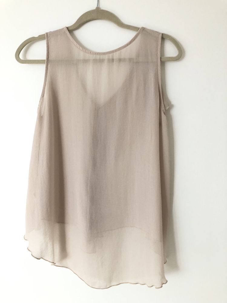 Blusa nude tamanho M