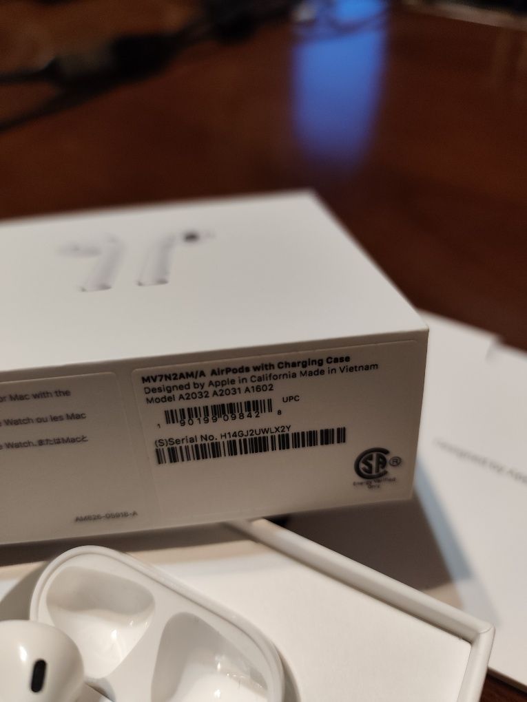 Apple AirPods 2 — лівий навушник + кейс | Стан відмінний