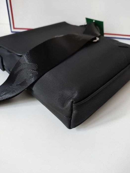 Lacoste męska torebka Listonoszka, skóra, Francja