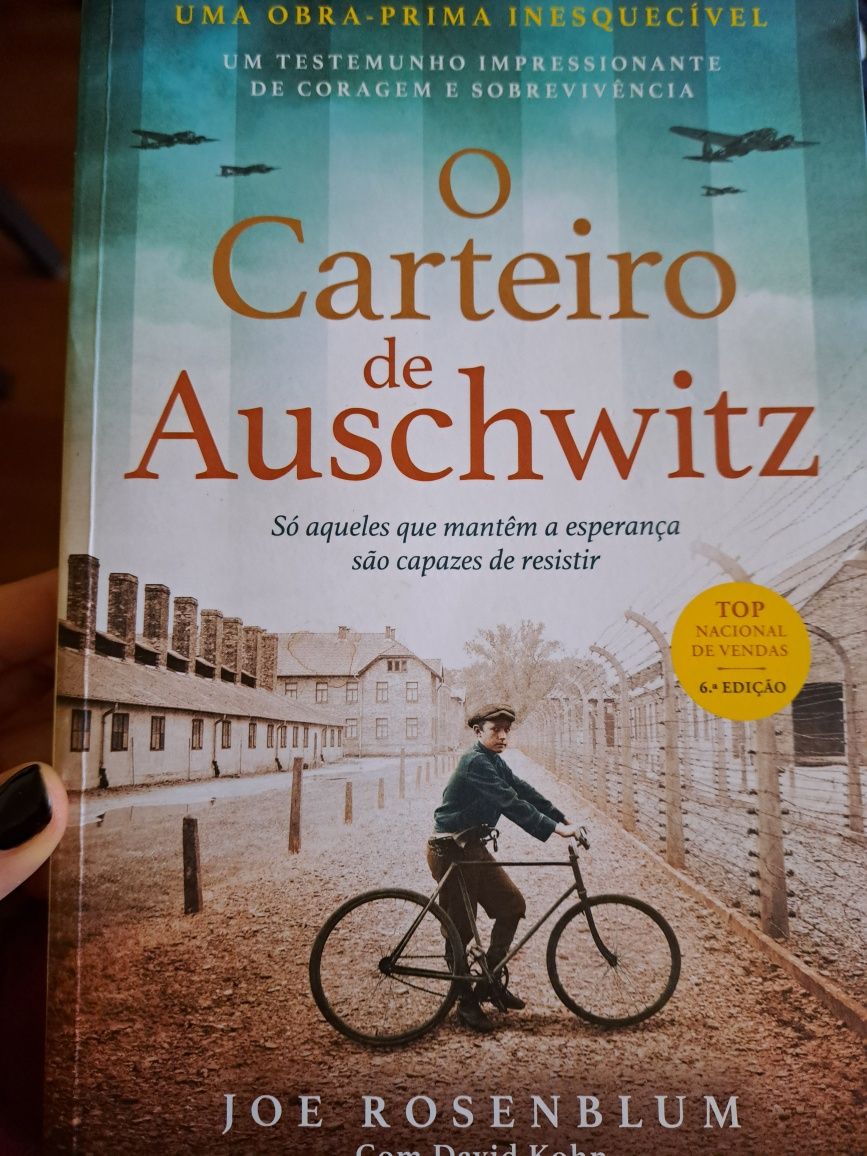 Livro o Carteiro de Auschwitz