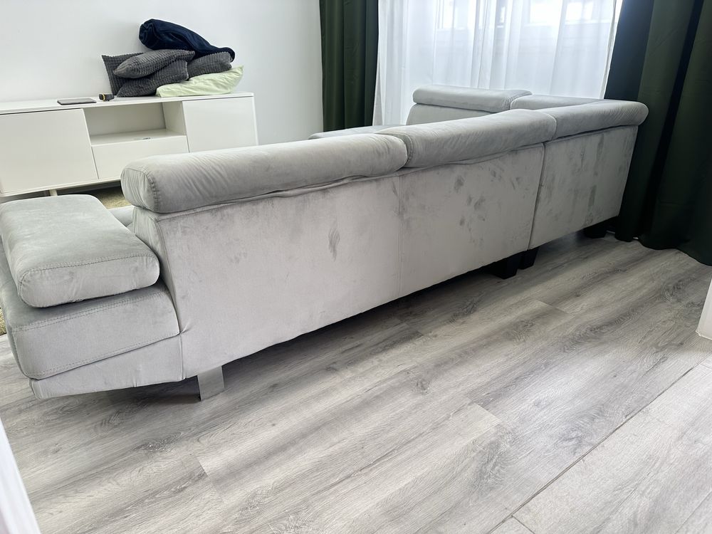Sofá de canto com chaise longue