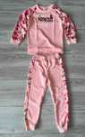 Dres dziewczęcy komplet 110-116cm bluza spodnie