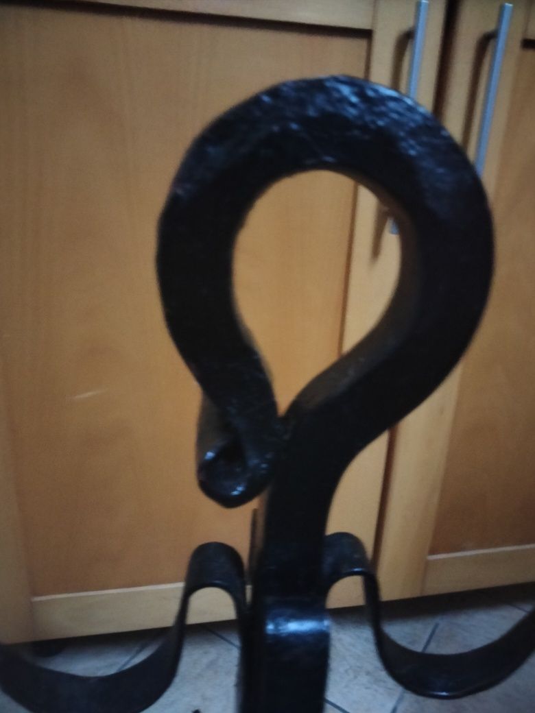Trem para ladeira em ferro forjado