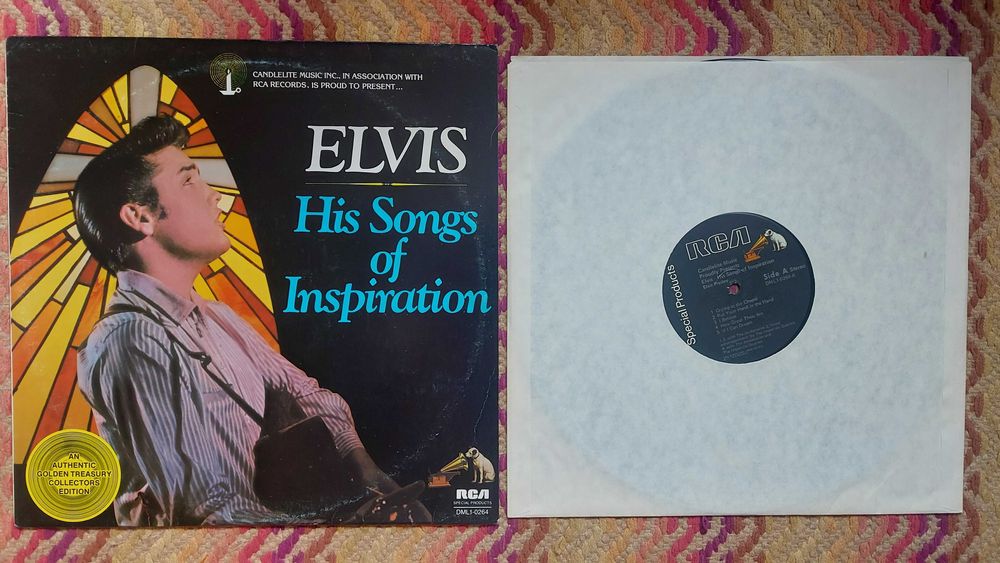 Elvis Presley Elvis - His Songs Of Inspiration 1977  US  (EX+/EX-)
