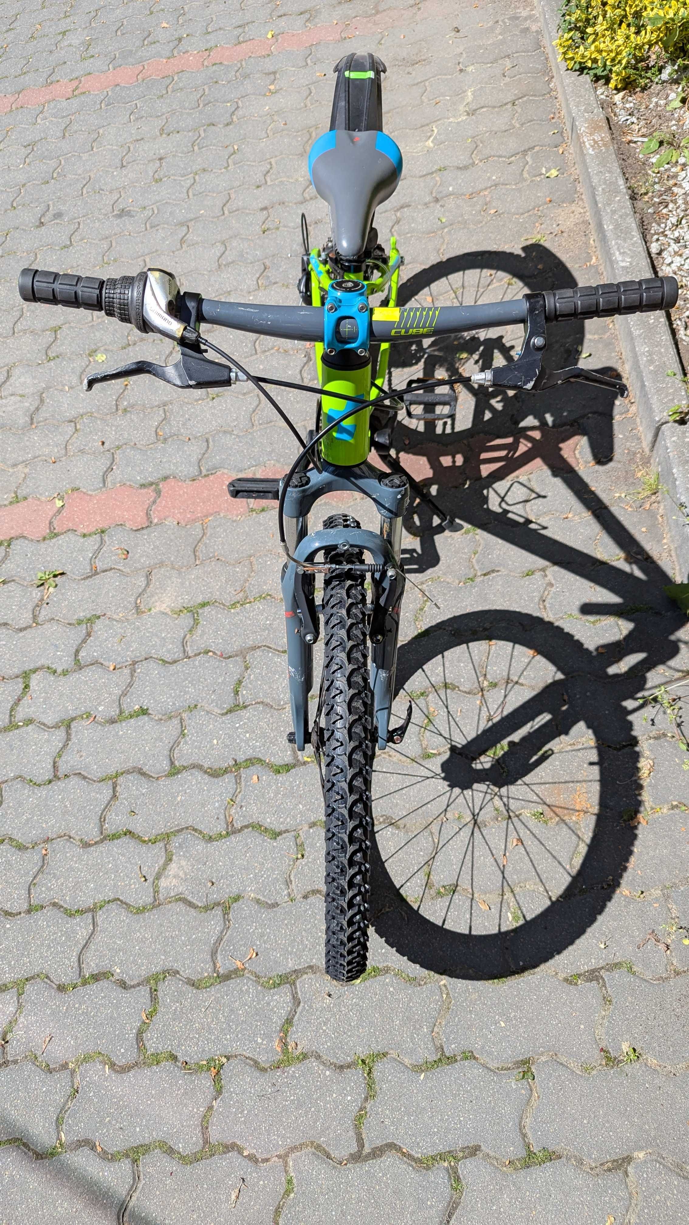 Aluminiowy dziecięcy rower Cube Race 24" Shimano, rama 12 cali