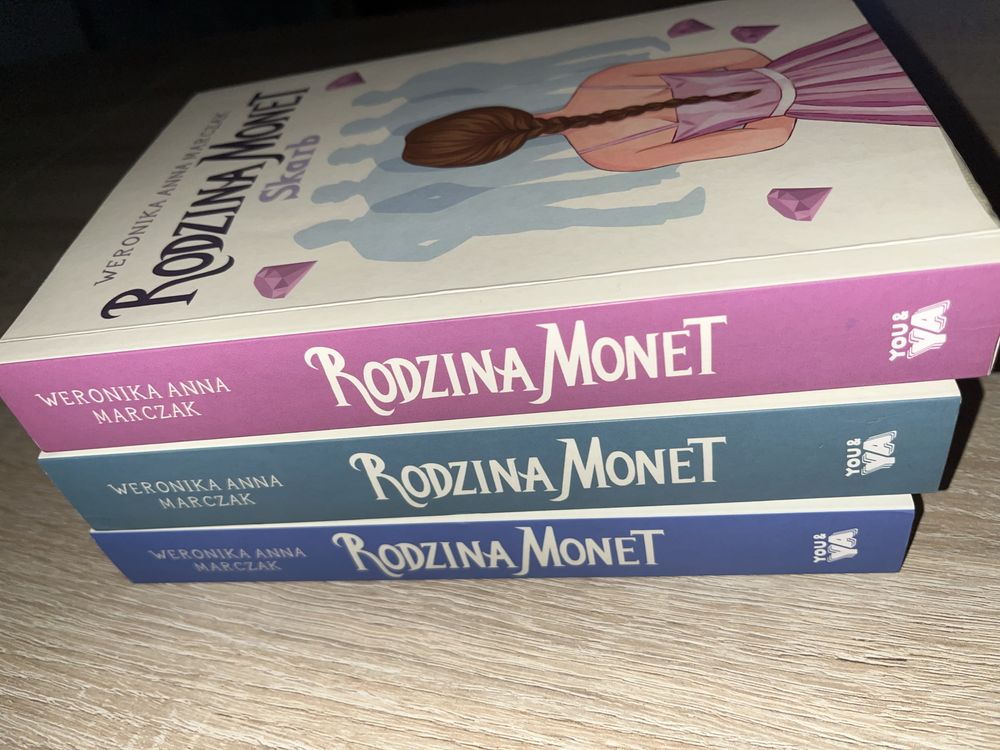 Sprzedam ksiazki pod tytułem „Rodzina Monet”