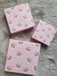 Pudełeczka w pandy kartonowe na listy prezent dla dzieci pudełka małe