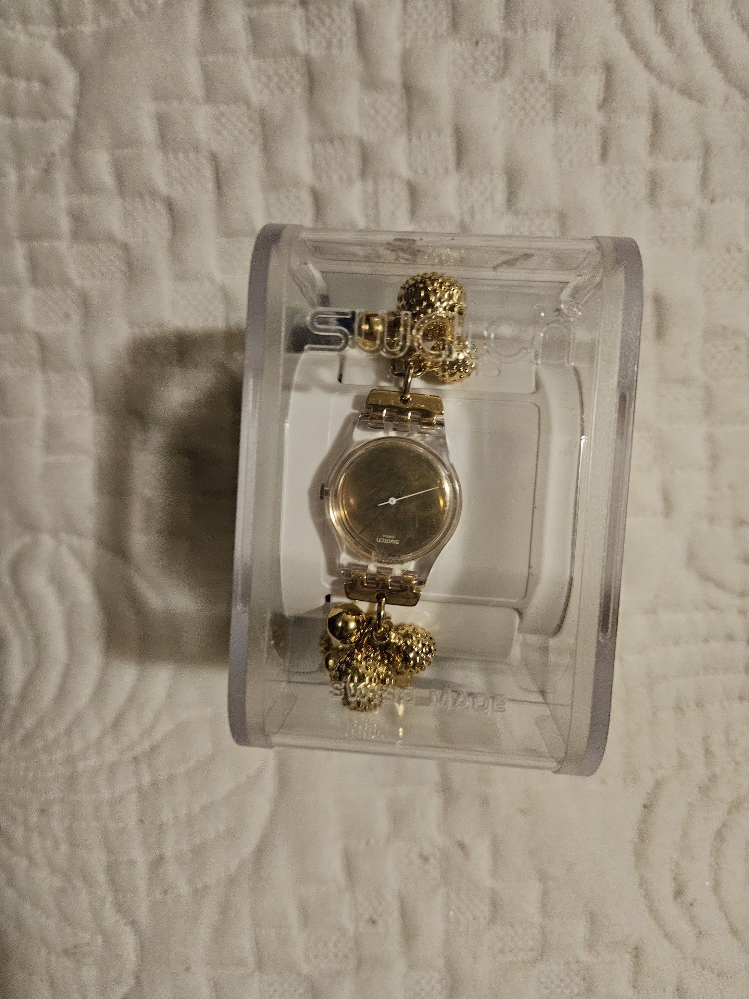 Relógio Swatch Dourado