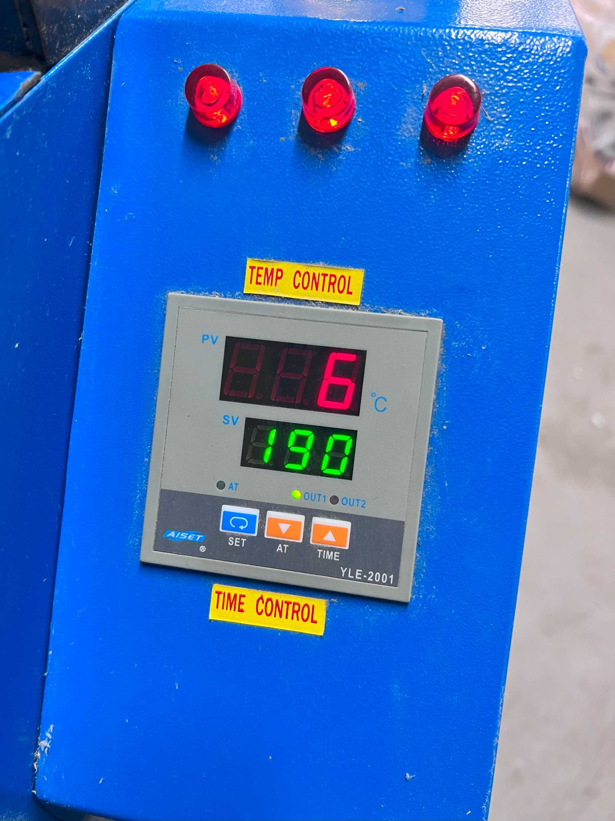 Prasa do sublimacji wielkoformatowa dwa stoły 120x100 termotransferowa