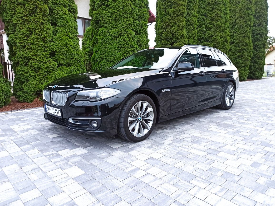 F11 520d Xdrive / kamery 360 / bi-xenon /Nowe opony/ Lift / LCI/ Euro6