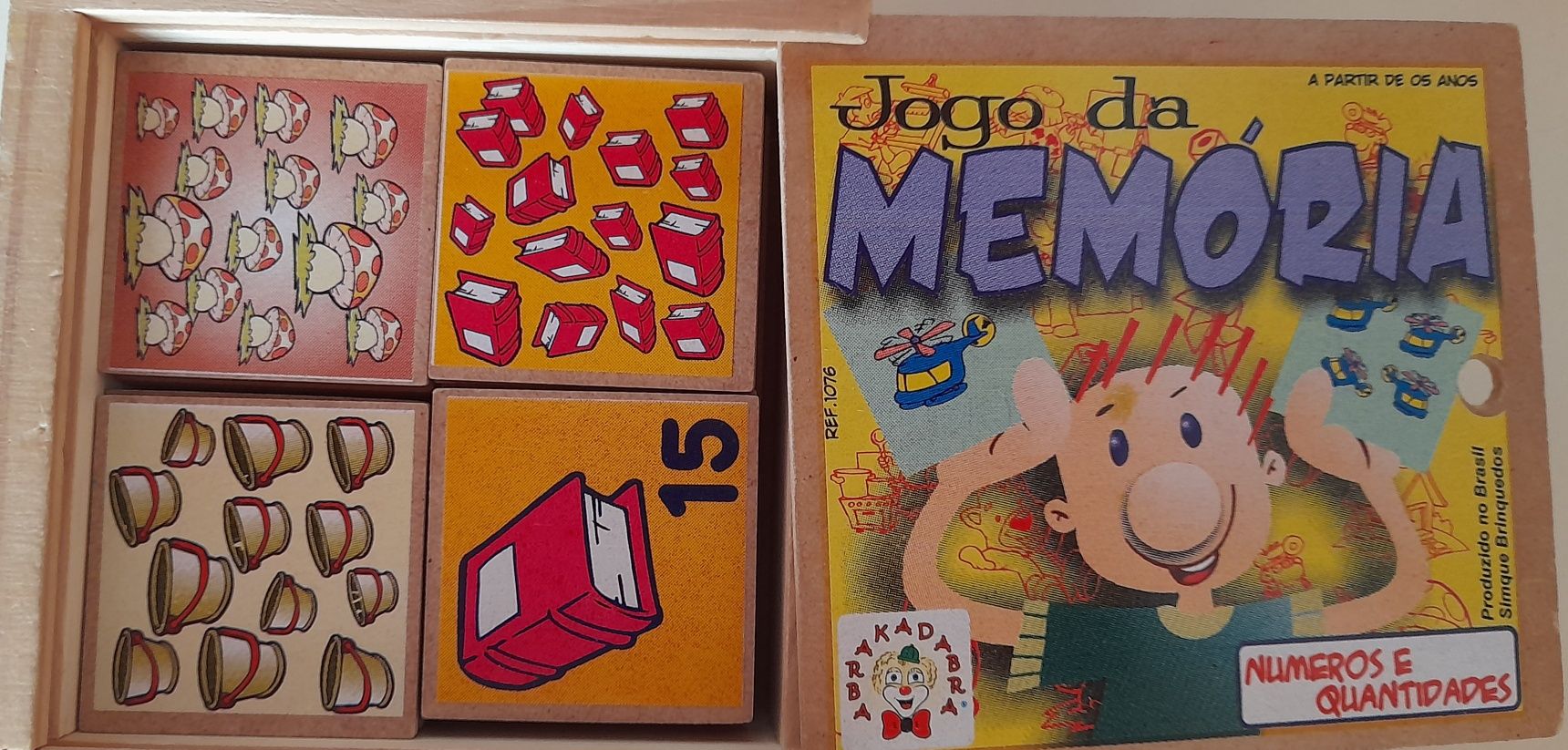 Jogos em madeira dos 3 aos 6 anos .