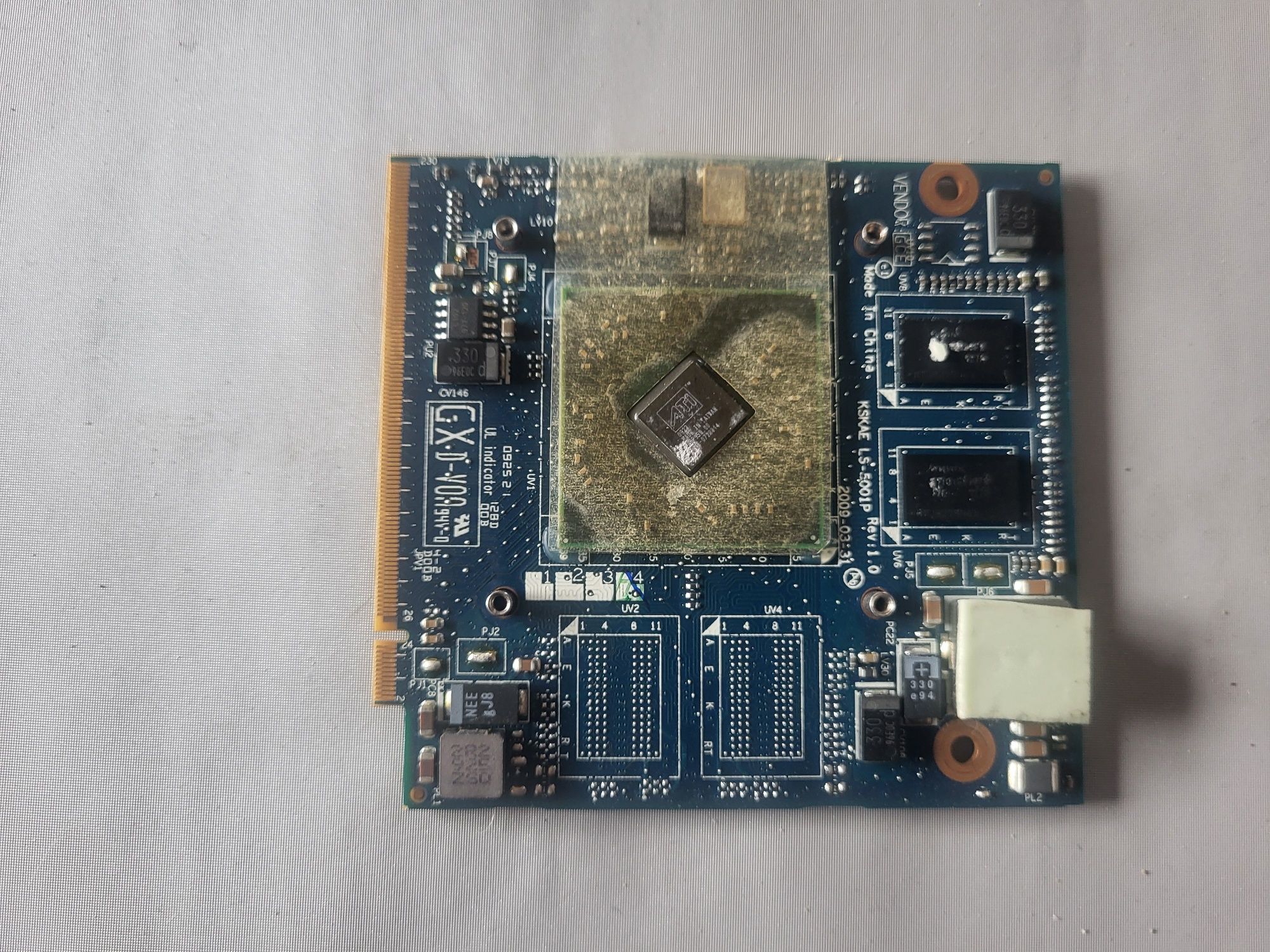 Sprzedam Kartę graficzną do Laptopa TOSHIBA SALELLITE A500-13C