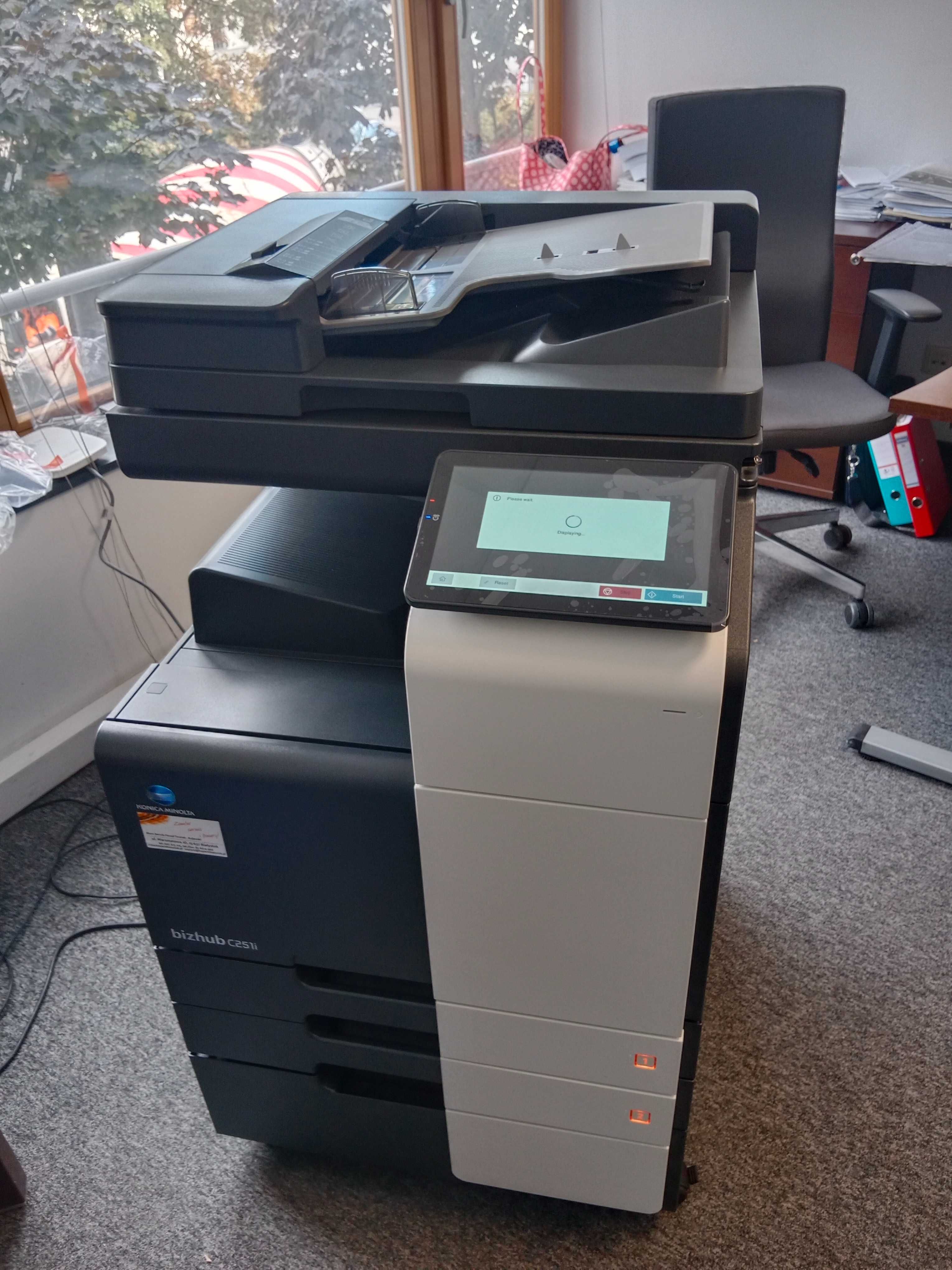 DRUKARKA LASEROWA Konica Minolta C251i NOWA FV, GWAR. z Tonerami PROMO