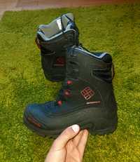 Ботинки Columbia Waterproof водонепроницаемые зимние кроссовки кожаные