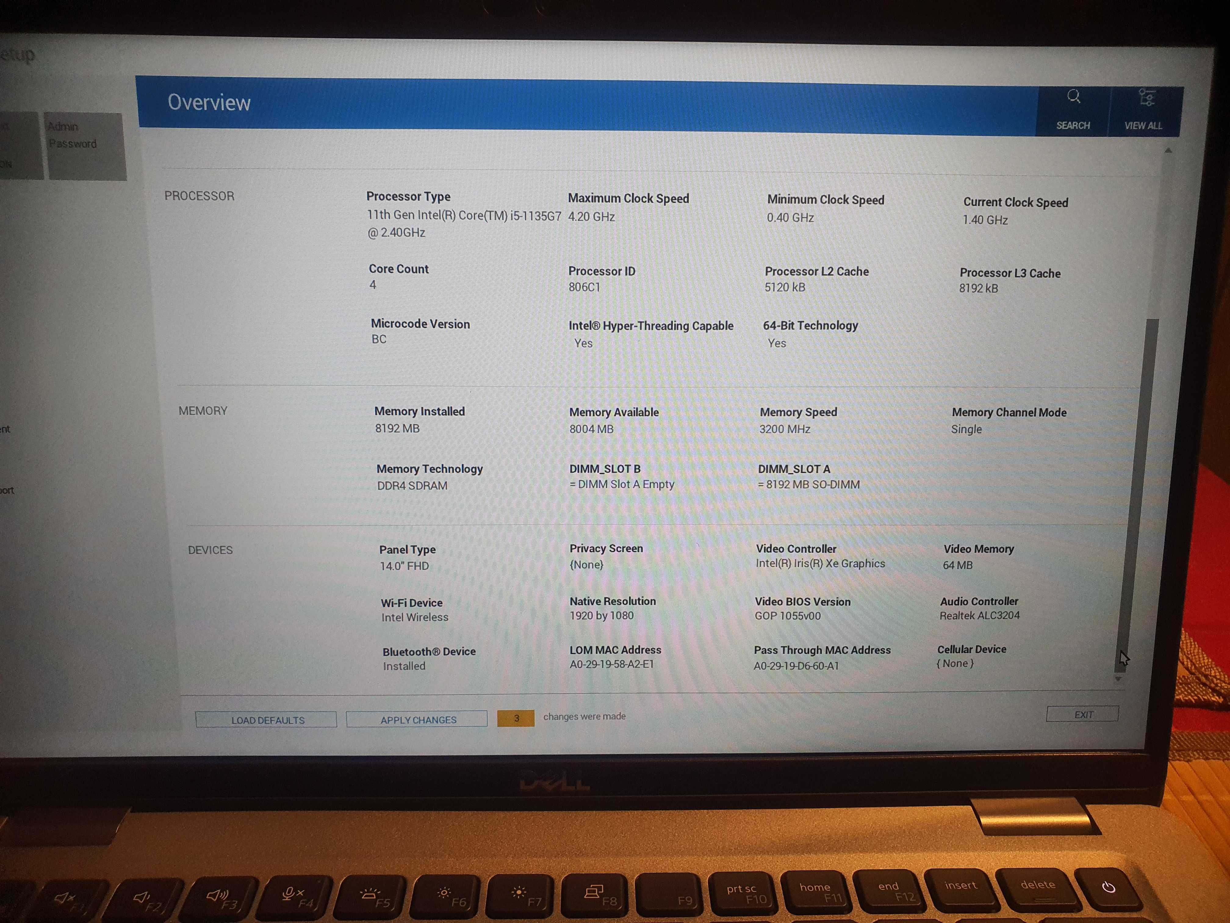 Dell Latitude 5420  i5-1135G7 jedenastej generacji