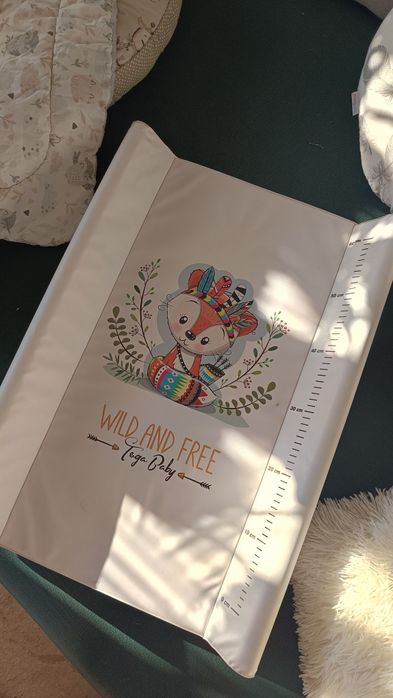 Przewijak sztywny Tega Baby 50x70 cm biały