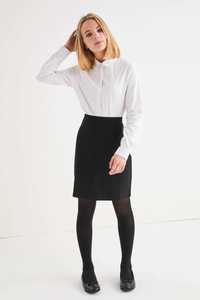 Черная базовая юбка Next для девочки 16 лет, 168 см