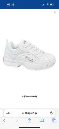 Sneakersy Fila dla dziewczynki 31