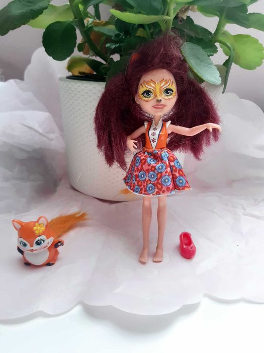 Lalka Enchantimals lisek, Felicity Fox i zwierzątko