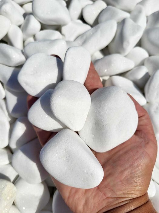 Otoczak Silver Grecki szary kamień Kamienie ogrodowe dekoracyjne ozdob