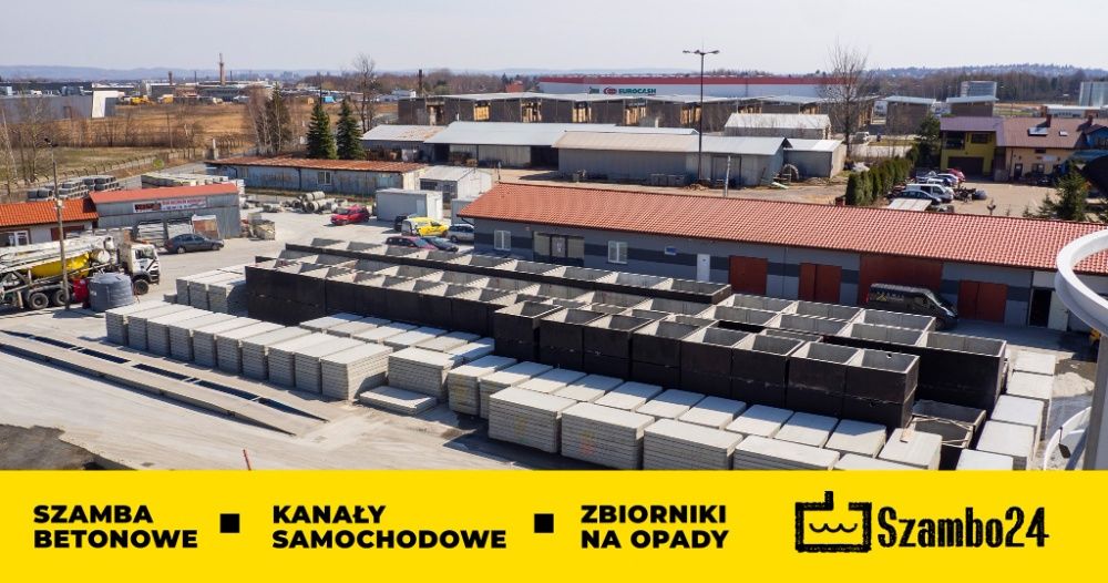 Tarnobrzeg - Betonowy Kanał Samochodowy do garażu - producent transp.