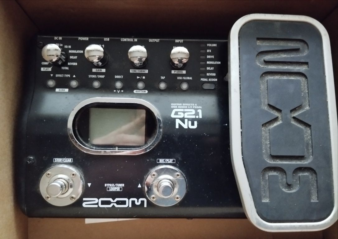 Multiefekt gitarowy ZOOM G2.1 Nu(Boss,Roland,Korg) chorus,reverb,delay