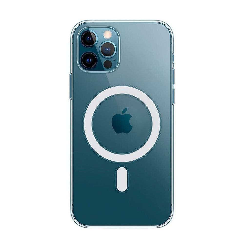 Чехол iPhone 13/14 Pro Mag Safe Silicone Case  силиконовый прозрачный