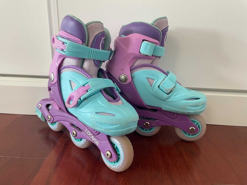Patins / skates em linha - usados - T 26-30
