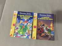 Livros do Geronimo stilton 2ª edição (como novos)