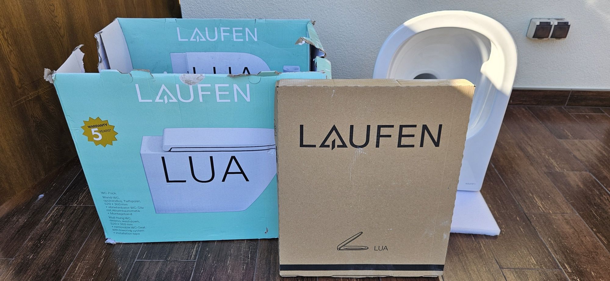 Miska WC Laufen LUA + deska