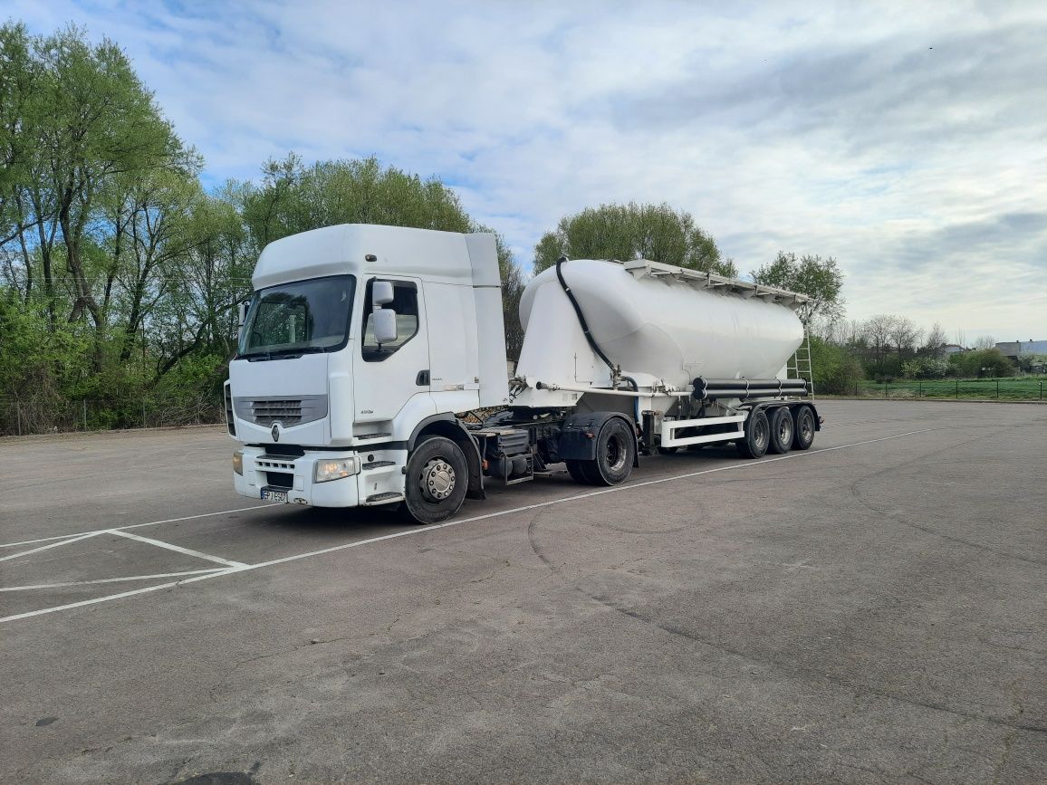Renault premium 450 dxi specjany uszkodzona uszczelka