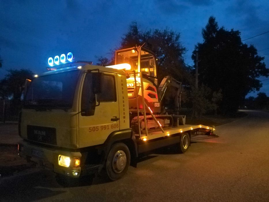Laweta, transport, przewóz maszyn - do 4 t