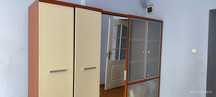Szafa garderoba lustro 200x53x60 oraz witryna lewa i prawa 200x50x60