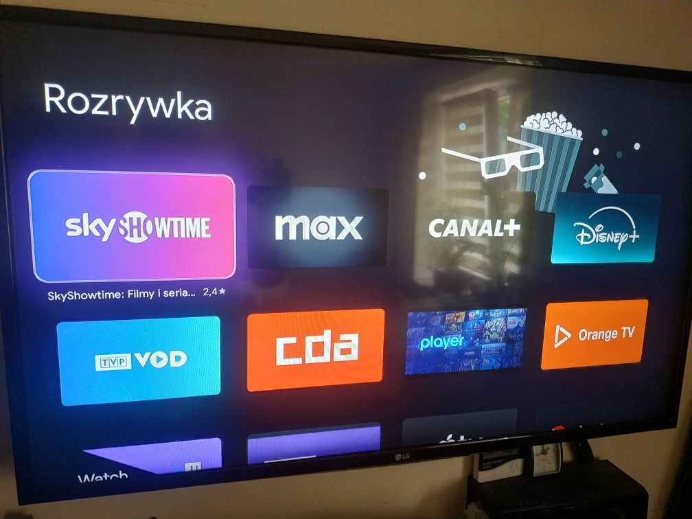 Smart TV box 4K dekoder Android Tv Wifi Dvbt2 2gb/16gb Play now  Tv