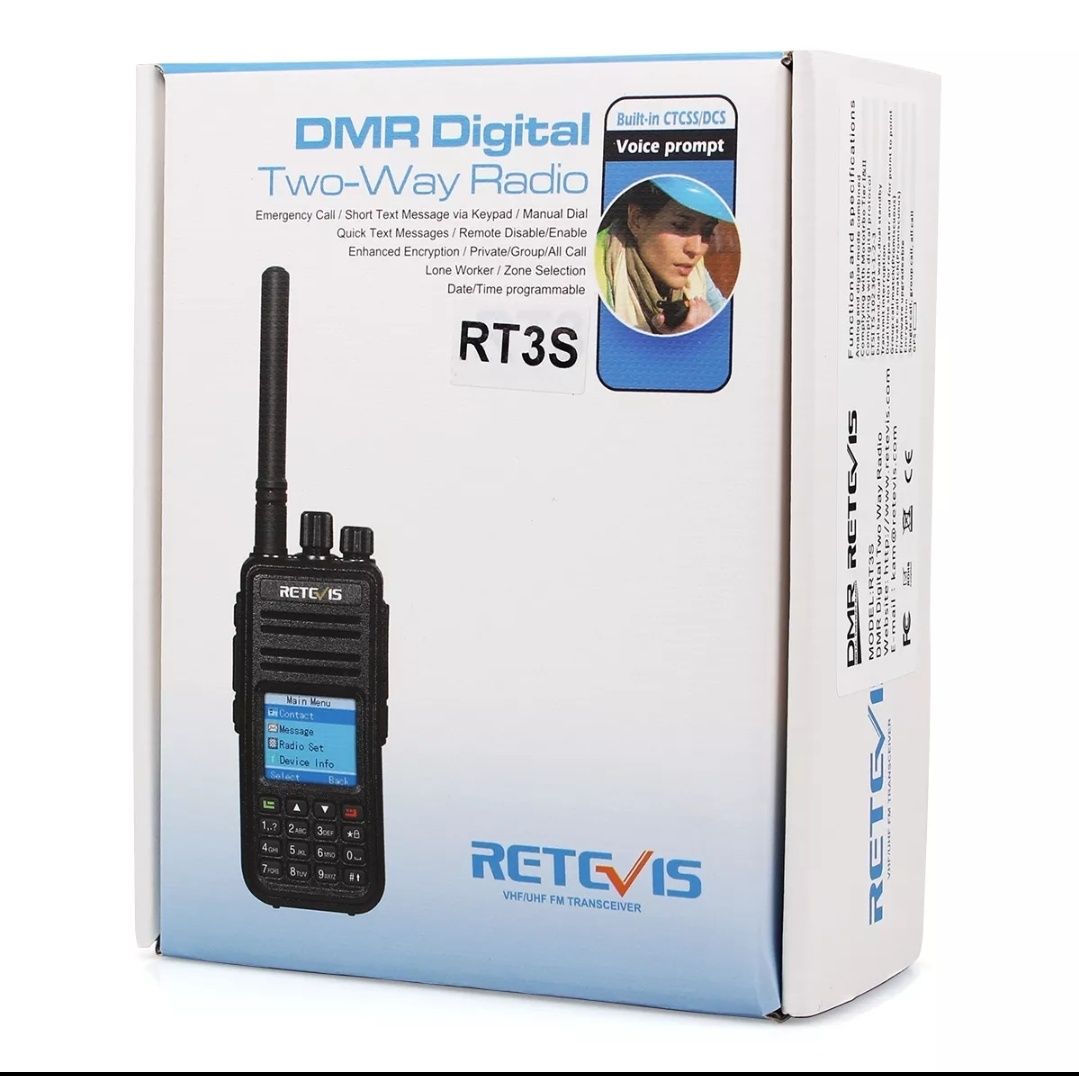 Retevis RT3S  Рації цифрова з шифруванням Рація DMR