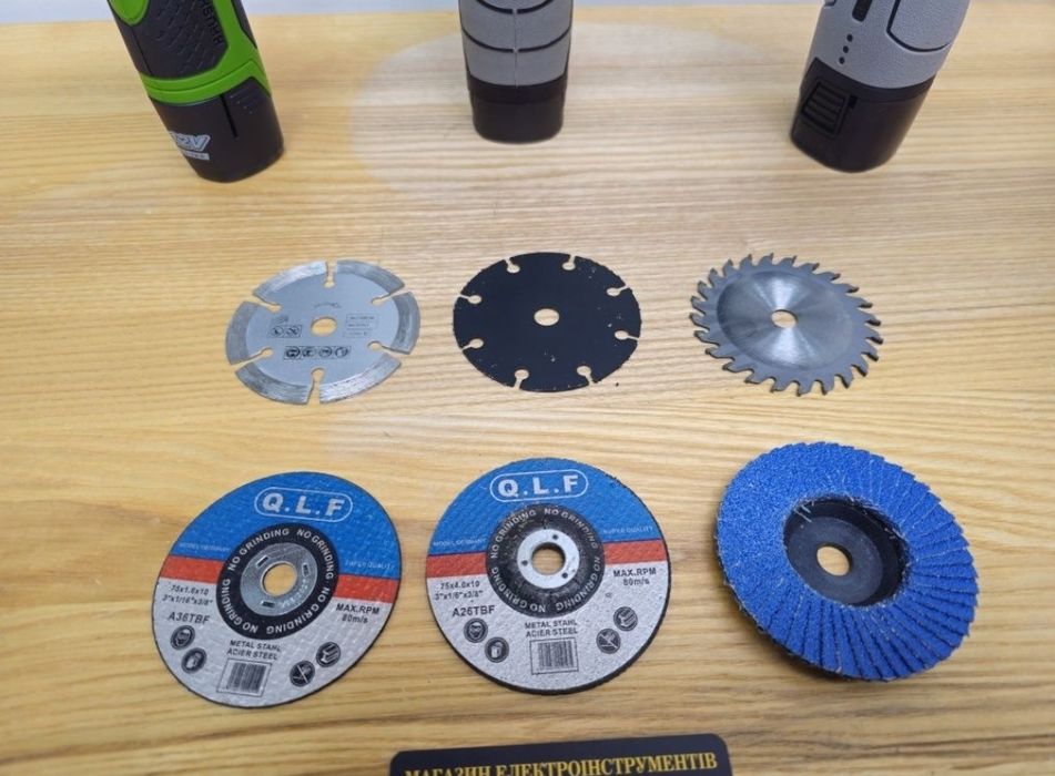 6шт Набор разных дисков 76мм На Мини Болгарку